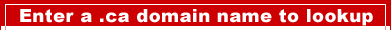 Renew Your .CA Domain
