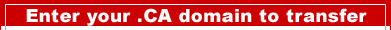 Transfer Your .CA Domain